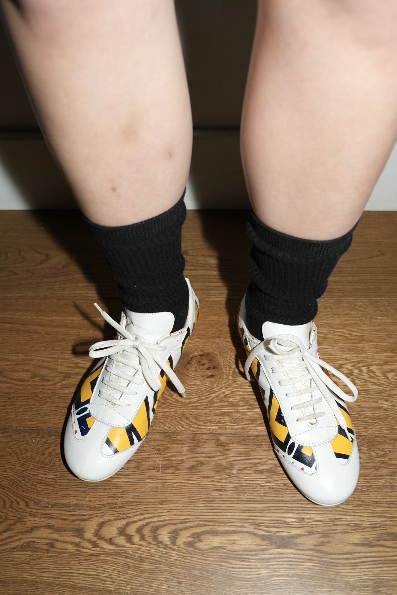 Walter Van Beirendonck 80s Graphic Trainers