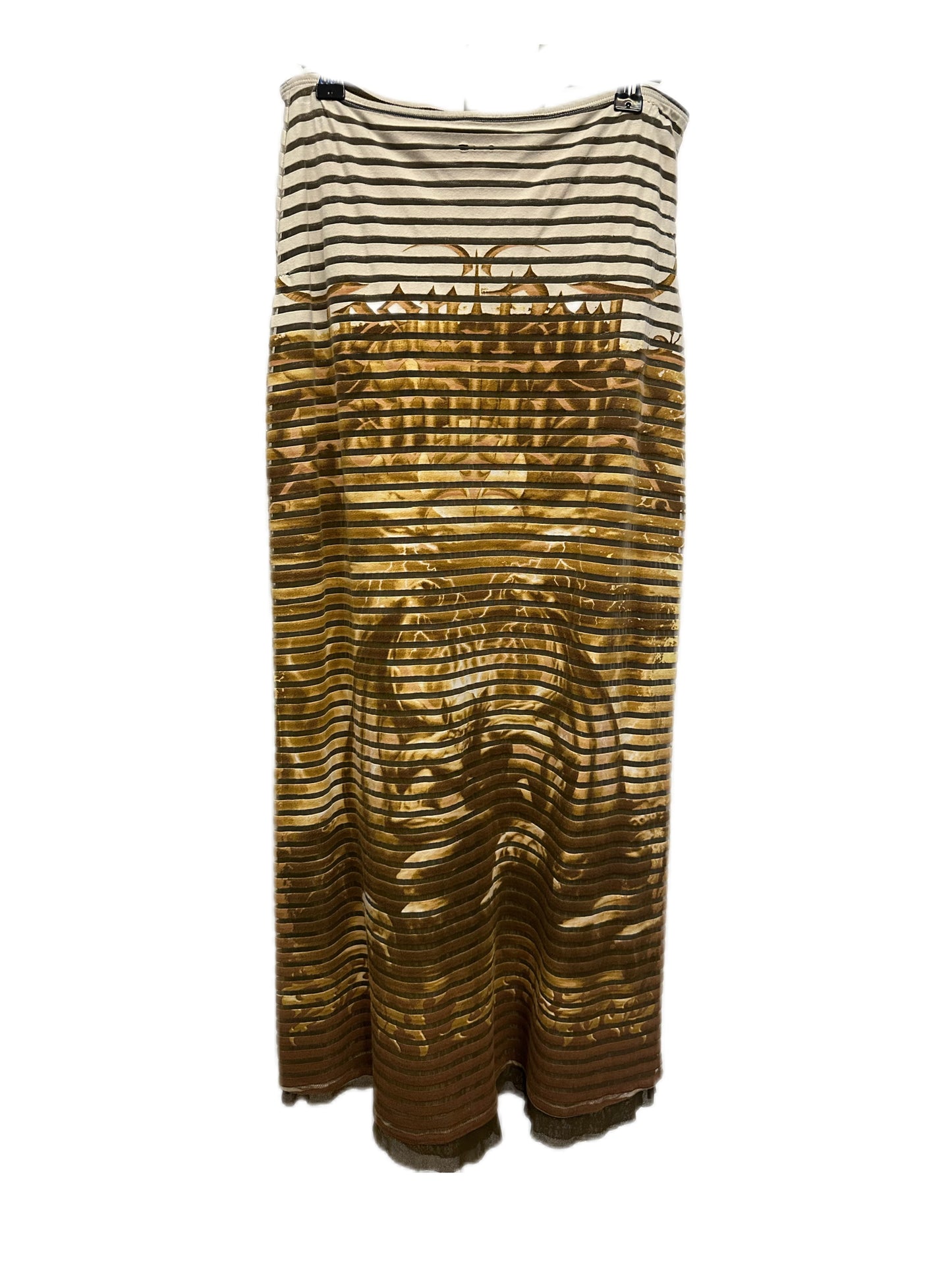 Jean Paul Gaultier Satan Spring Summer 2001 Y2K Brown Maxi Skirt