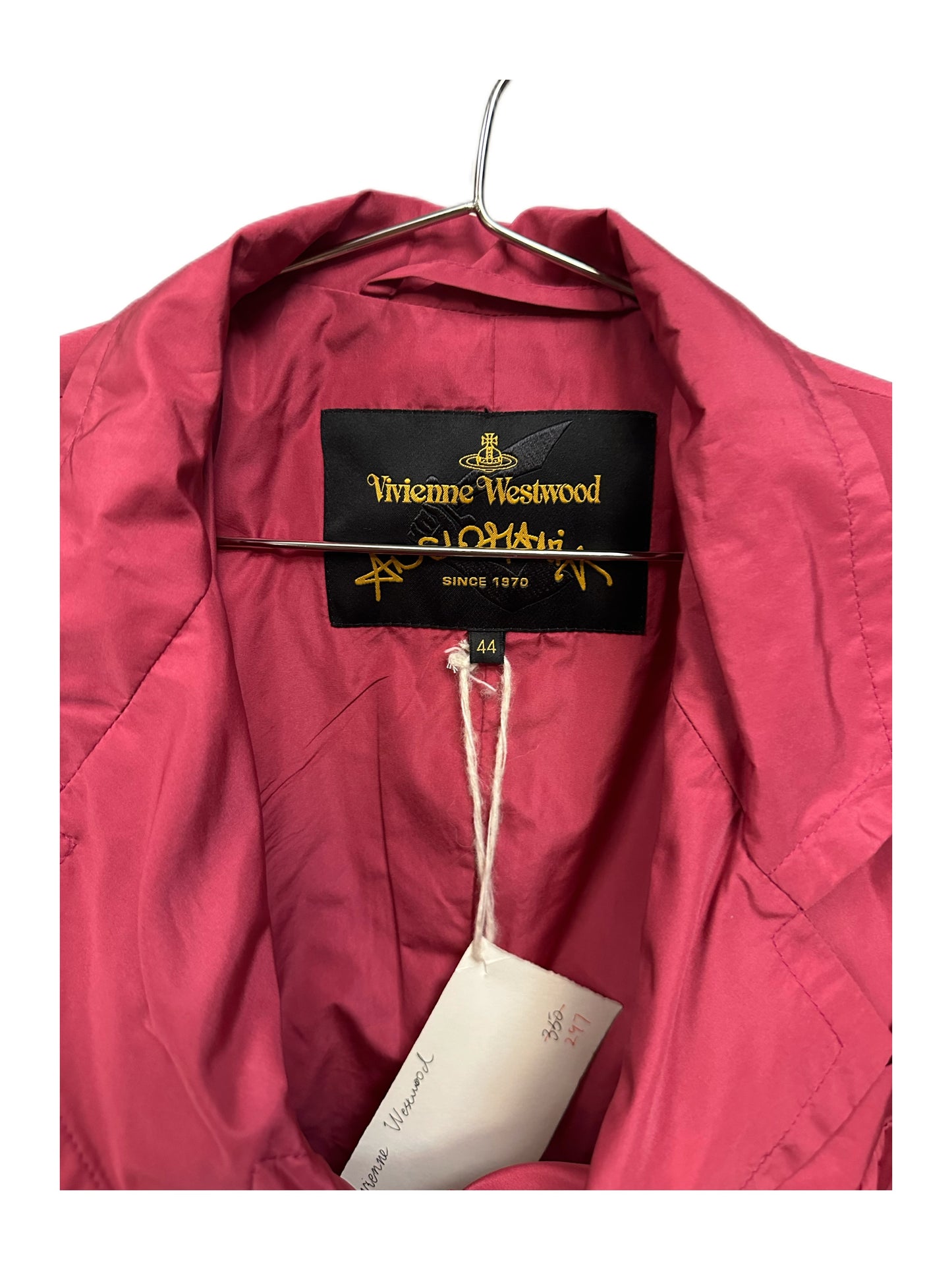 Vivienne Westwood Plain Pink Blazer Jacket