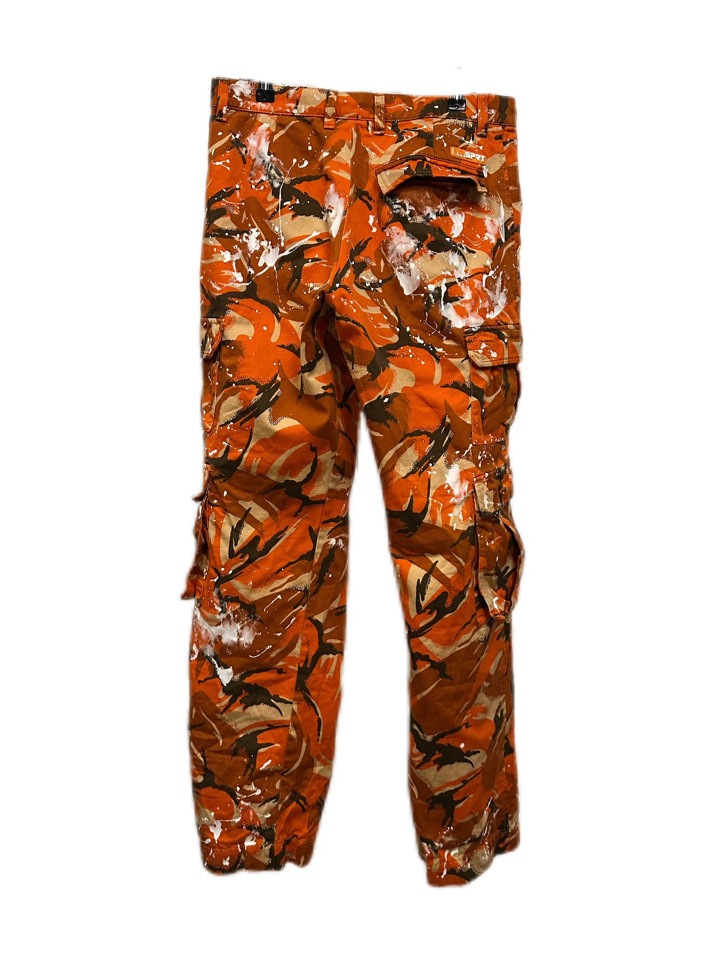 Martine Rose Camouflage-Printed Mid Rise Cargo Pants