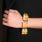 Kiko Kostadinov Exclusive Gold Pearl Cubist Bracelet In Epoxy/pearl