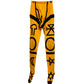 Charles Jeffrey Loverboy Knitted Symbol Yellow and Black Leggings