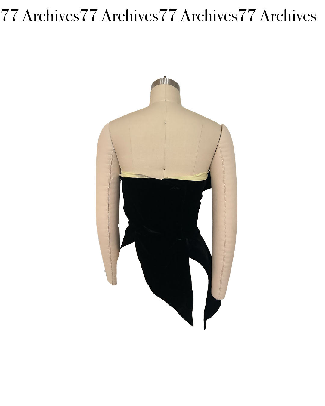 Vivienne Westwood Black Velvet Museum Archive Corset