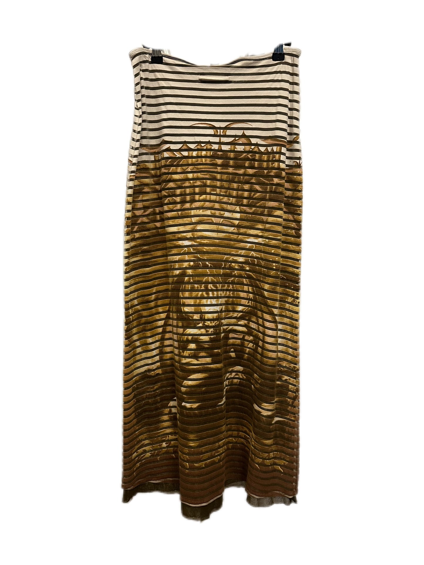 Jean Paul Gaultier Satan Spring Summer 2001 Y2K Brown Maxi Skirt