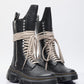 Rick Owens × Dr.Martens Black Soft Leather High Boots