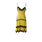 Jean Paul Gaultier Soleil Yellow Victorian Gothic Styled Laced Y2K Dress