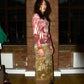 Jean Paul Gaultier Satan Spring Summer 2001 Y2K Brown Maxi Skirt