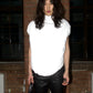 Maison Margiela White Padded Circular Top