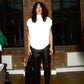 Maison Margiela White Padded Circular Top