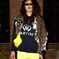 Junya Watanabe Comme Des Garçons Runway Leopard Print Scarf