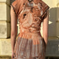 Jean Paul Gaultier Vintage Ballerina Print Mesh Tank Top Dress