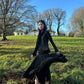 jean Paul Gaultier 90s vintage Balck Ruffles Ballet Cotton Maxi Skirt