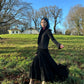 jean Paul Gaultier 90s vintage Balck Ruffles Ballet Cotton Maxi Skirt