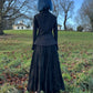 jean Paul Gaultier 90s vintage Balck Ruffles Ballet Cotton Maxi Skirt