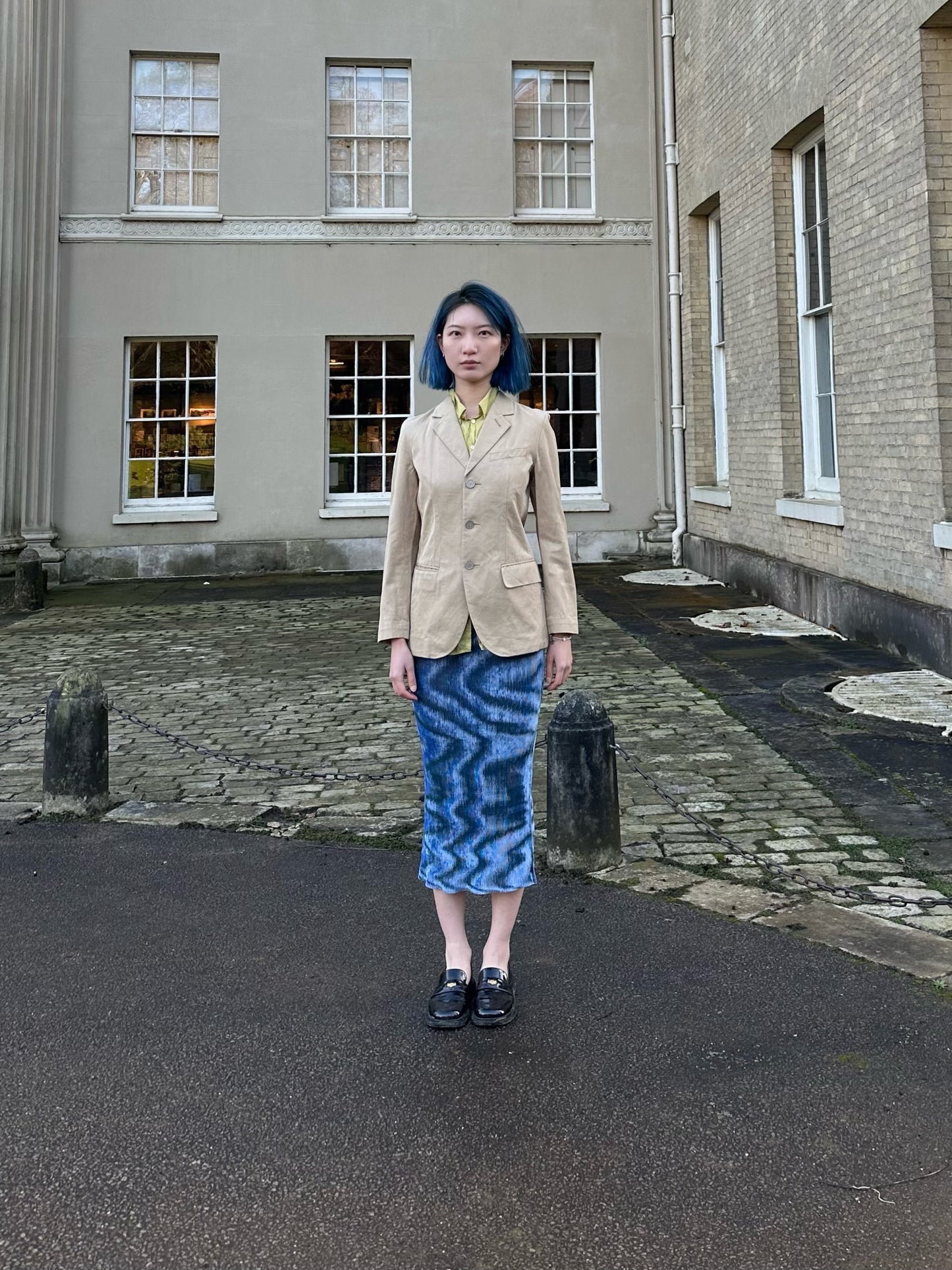 Jean Paul Gaultier Vintage Beige Cotton Blazer Jacket