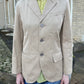 Jean Paul Gaultier Vintage Beige Cotton Blazer Jacket