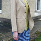 Jean Paul Gaultier Vintage Beige Cotton Blazer Jacket