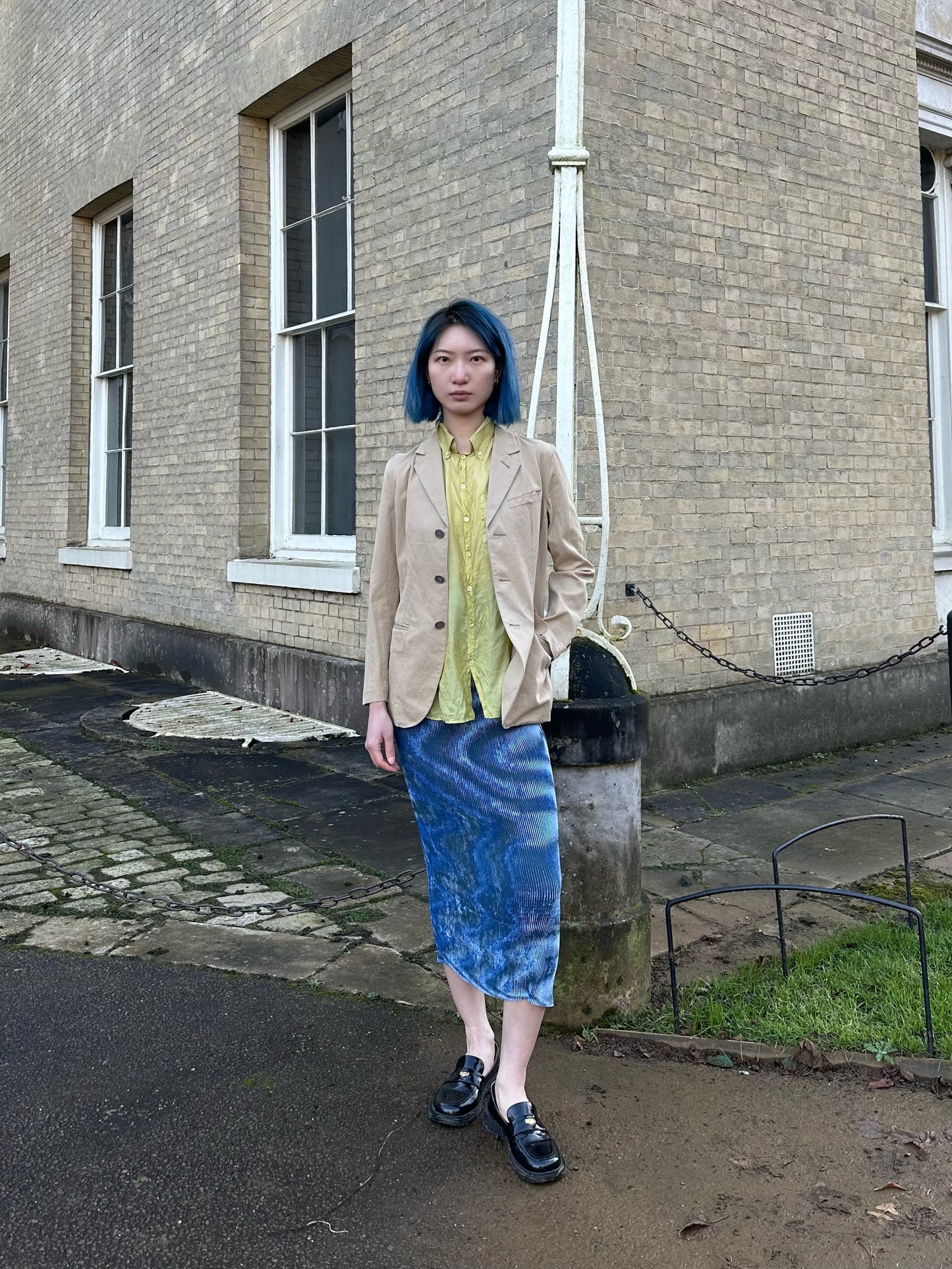 Jean Paul Gaultier Vintage Beige Cotton Blazer Jacket