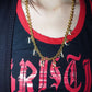 Versace Iconic Y2K Diamond Gold Chain Necklace