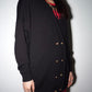 Gianni Versace 90s Vintage Classic Black Wool Cardigan