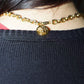 Versace Iconic Y2K Diamond Gold Chain Necklace