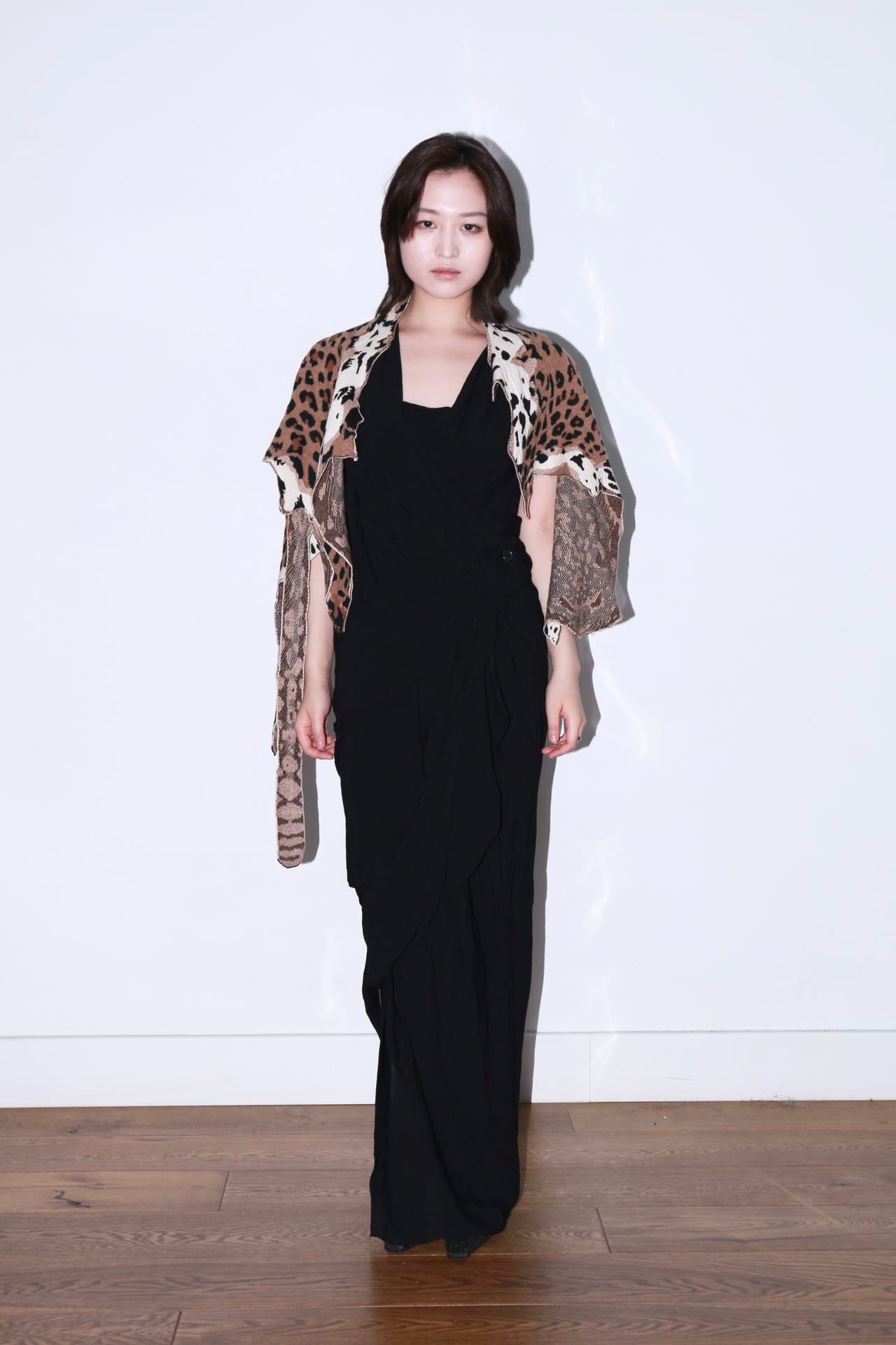 Junya Watanabe Comme Des Garçons Runway Leopard Print Scarf