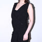 Vivienne Westwood Runway Black Drape Asymmetrical Maxi Dress