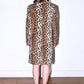 Moschino Leopard Print Short Fur Coat