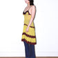 Jean Paul Gaultier Soleil Yellow Victorian Gothic Styled Laced Y2K Dress