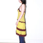 Jean Paul Gaultier Soleil Yellow Victorian Gothic Styled Laced Y2K Dress