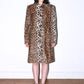 Moschino Leopard Print Short Fur Coat