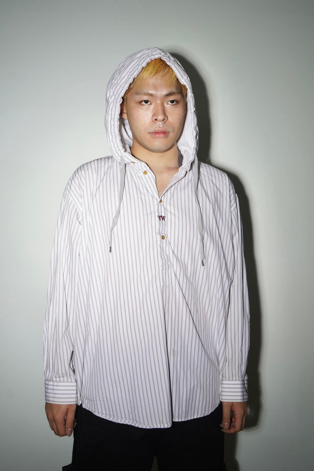 Vivienne Westwood White Stripes Hood Shirt