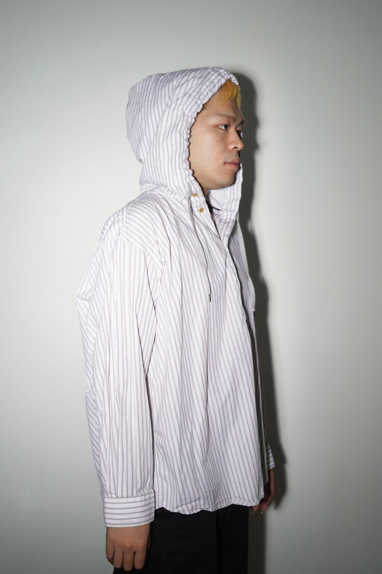 Vivienne Westwood White Stripes Hood Shirt