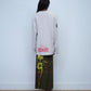 Heron Preston Spray Print Skeloton Skull Gothic Oversized T-shirt