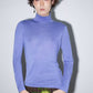 Dries Van Noten Purple Silk Cotton Jersey Top