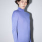 Dries Van Noten Purple Silk Cotton Jersey Top