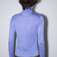 Dries Van Noten Purple Silk Cotton Jersey Top