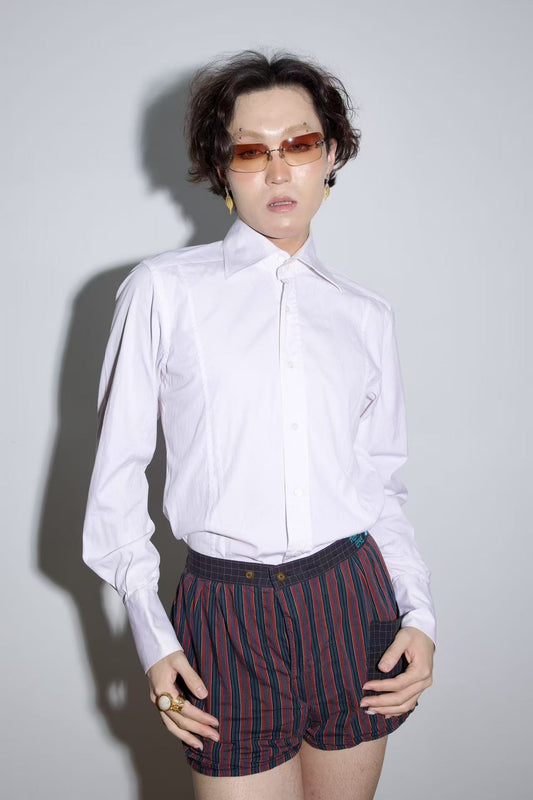 Gucci by Tom Ford 2000s Classic White Tailored Shirt