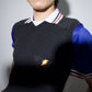 Walter Van Beirendonck 90s Vintage Futuristic Black Knitted Tank Top