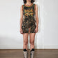 Christian Dior by John Galliano Y2K Punk Camouflage Mini Skirt