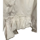 Gianfranco Ferre Vintage White Ballet Ruffles Tailored Blouse