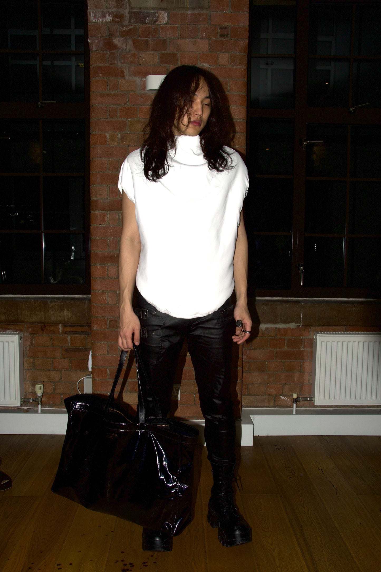 Maison Margiela White Padded Circular Top