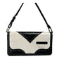 Christian Dior by John Galliano Y2K Patent Black White D’trick Shoulder Bag 2003