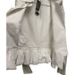 Gianfranco Ferre Vintage White Ballet Ruffles Tailored Blouse