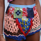 PE99Y YAN9 Hand Crochet Check Knicker