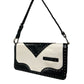 Christian Dior by John Galliano Y2K Patent Black White D’trick Shoulder Bag 2003