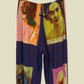 Jean Paul Gaultier Soleil SS 2002 Vintage “Portraits” Faces Mesh Trousers