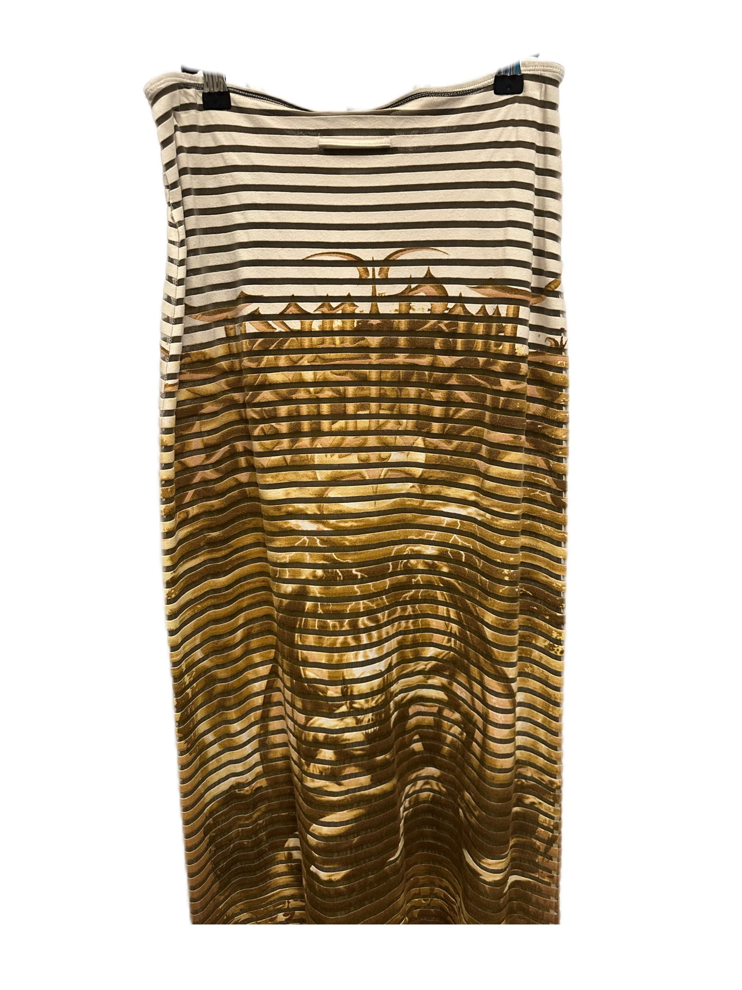 Jean Paul Gaultier Satan Spring Summer 2001 Y2K Brown Maxi Skirt