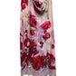 Blumarine Spring Summer 1997 Y2K Runway Rose Dress Double Layered Set