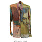 Jean Paul Gaultier Portrait Print Pink and Green Shirt